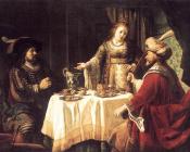 让 维克多 : The Banquet Of Esther And Ahasuerus